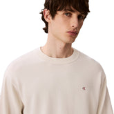 Maglione Uomo Calvin Klein Relaxed Beige | NonSoloSport