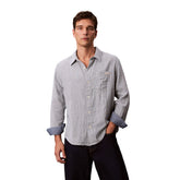 Camicia Uomo Calvin Klein Casual Classic Blu | NonSoloSport