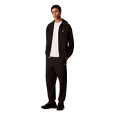 Pantalone Jogger Uomo Calvin Klein French Terry Monogram Nero | NonSoloSport