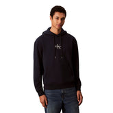 Felpa Uomo Calvin Klein French Terry Monologo Blu | NonSoloSport