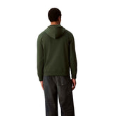 Felpa Uomo Calvin Klein Monogram Relaxed Verde | NonSoloSport