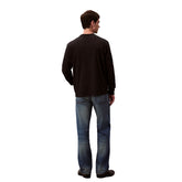 Maglia Uomo Calvin Klein Easy Monogram Nero | NonSoloSport