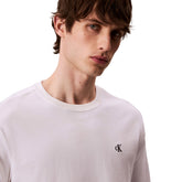 Maglia Uomo Calvin Klein Easy Monogram Bianco | NonSoloSport