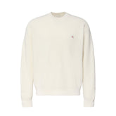 Maglione Uomo Calvin Klein Cotton Waffle Bianco | NonSoloSport
