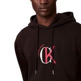 Felpa Uomo Calvin Klein French Terry Graphic Nero | NonSoloSport