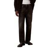 Jeans Uomo Calvin Klein 90 Straight Nero | NonSoloSport