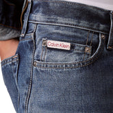 Jeans Uomo Calvin Klein Barrel Lucky Star Blu | NonSoloSport