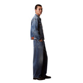 Jeans Uomo Calvin Klein Barrel Lucky Star Blu | NonSoloSport
