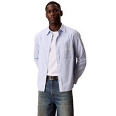Camicia Uomo Calvin Klein Button Down Azzurro | NonSoloSport