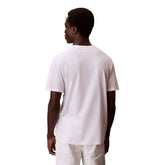 T-Shirt Uomo Calvin Klein 30S Classic Micro Mono Bianco | NonSoloSport