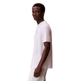 T-Shirt Uomo Calvin Klein 30S Classic Micro Mono Bianco | NonSoloSport