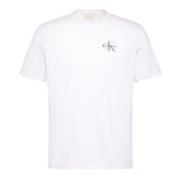 T-Shirt Uomo Calvin Klein 30S Classic Micro Mono Bianco | NonSoloSport