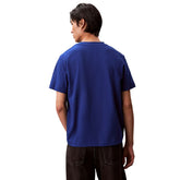 T-Shirt Uomo Calvin Klein Stemma Blu | NonSoloSport