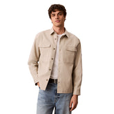 Giacca Uomo Calvin Klein Chino Beige | NonSoloSport