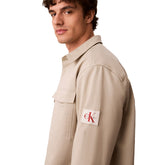 Giacca Uomo Calvin Klein Chino Beige | NonSoloSport