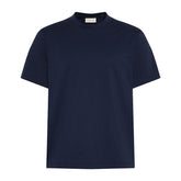 T-Shirt Uomo Calvin Klein 30S Easy Monogram Puff Blu | NonSoloSport