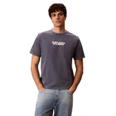 T-Shirt Uomo Calvin Klein 20S Graphic Tee Blu | NonSoloSport