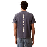 T-Shirt Uomo Calvin Klein 20S Graphic Tee Blu | NonSoloSport