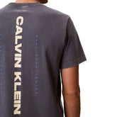 T-Shirt Uomo Calvin Klein 20S Graphic Tee Blu | NonSoloSport
