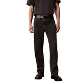 Jeans Uomo Calvin Klein Straight 90s Nero | NonSoloSport