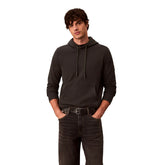 Felpa Uomo Calvin Klein Logo Badge Nero | NonSoloSport