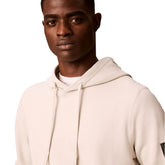 Felpa Uomo Calvin Klein Logo Badge Beige | NonSoloSport