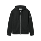 Felpa Uomo Calvin Klein Stemma Zip Nero | NonSoloSport
