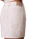 Minigonna Donna Calvin Klein Jeans Bianco | NonSoloSport