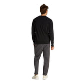 Maglione Uomo Calvin Klein Monogram Nero | NonSoloSport