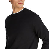 Maglione Uomo Calvin Klein Monogram Nero | NonSoloSport