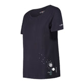 T-Shirt Donna CMP Stampa Floreale Grigio | NonSoloSport