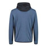 Pile Uomo CMP Cappuccio Fisso Azzurro | NonSoloSport