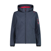 Giacca Donna CMP Softshell Grigio Rosso | NonSoloSport