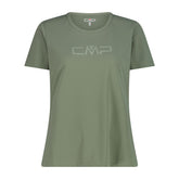 T-Shirt Donna Cmp Girocollo Verde | NonSoloSport