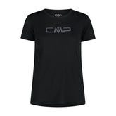 T-Shirt Donna Cmp Girocollo Nero | NonSoloSport