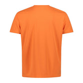 T-Shirt Uomo CMP Logo Arancione | NonSoloSport