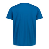 T-Shirt Uomo Cmp Girocollo Blu Arancione | NonSoloSport