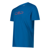 T-Shirt Uomo Cmp Girocollo Blu Arancione | NonSoloSport