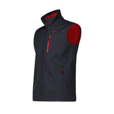 Gilet Uomo CMP Softshell Grigio Rosso | NonSoloSport