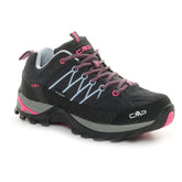 Scarpa da Trekking Donna CMP Campagnolo Rigel Waterproof Nero Azzurro | NonSoloSport