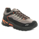 Scarpa da Trekking Uomo CMP Rigel 2.0 Low WP Grigio Arancione | NonSoloSport