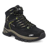 Scarpa da Trekking Uomo CMP Rigel 2.0 Mid Waterproof Grigio Verde | NonSoloSport