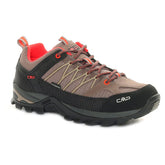 Scarpa Outdoor Uomo CMP Rigel Low Grigio Rosso | NonSoloSport