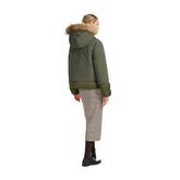 Giacca Donna Canadian Noralee Short Fur Verde | NonSoloSport