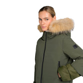 Giacca Donna Canadian Noralee Short Fur Verde | NonSoloSport