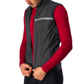 Gilet Uomo Castelli Squadra Stretch Nero Grigio | NonSoloSport