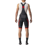 Castelli Pantaloncino Bibshort Uomo Nero Rosso | NonSoloSport