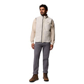 Gilet Pile Uomo Columbia Helvetia Beige | NonSoloSport