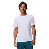 T-Shirt Uomo Columbia Zero Rules Bianco | NonSoloSport