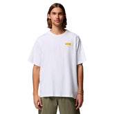 T-Shirt Uomo Columbia CSC Heavyweight Bianco Multicolor | NonSoloSport